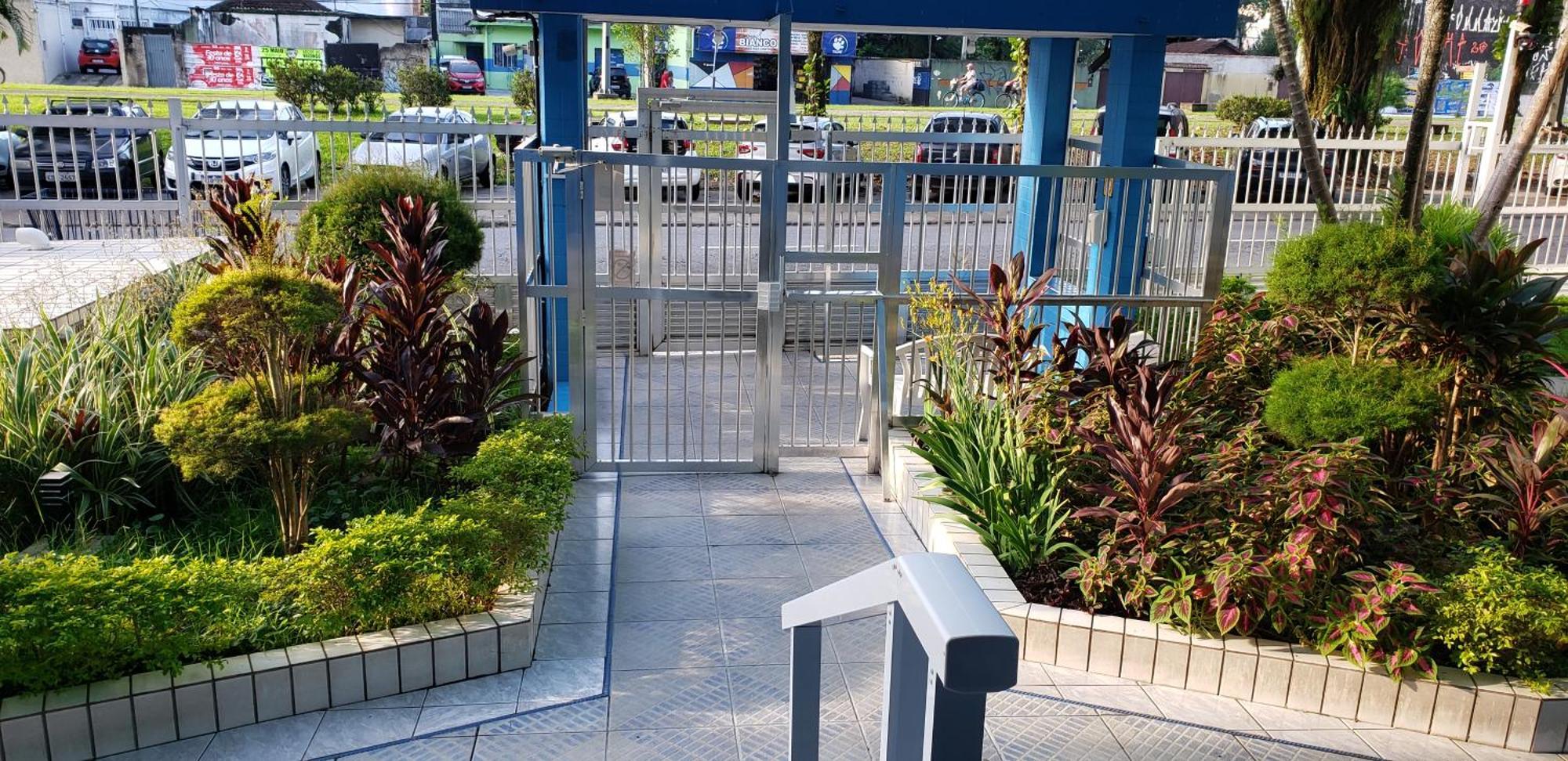 Apto Aconchegante Sao Vicente Perto Da Praia Exterior foto